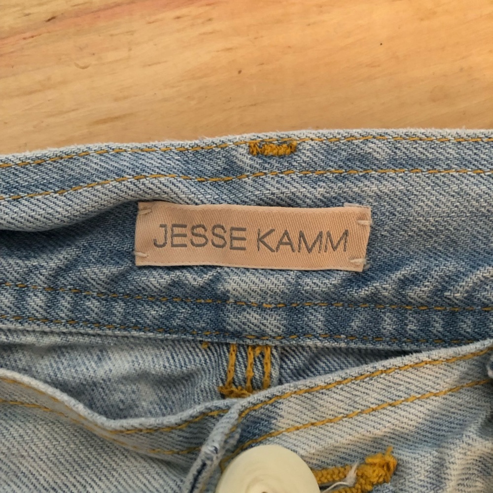 Light blue Jesse Kamm denim sailor pants